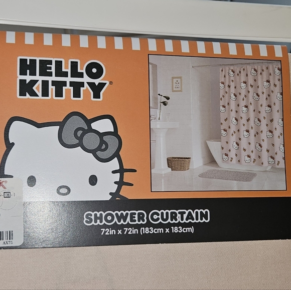 Hello Kitty Halloween Shower Curtain - Picture 3 of 3
